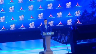 Di Depan Prabowo, AHY Luruskan Pidato Politiknya