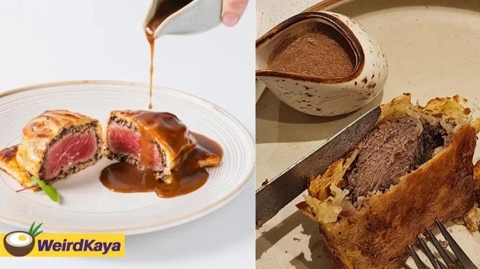 Beef Wellington matang