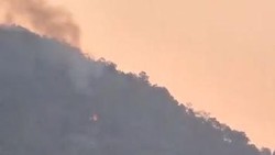 Lahan yang Terbakar di Bukit Sulap Lubuklinggau Setengah Hektare