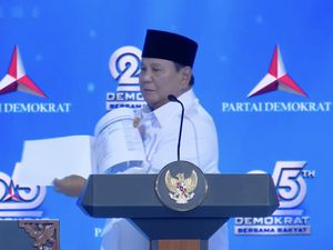 Di HUT Demokrat, Prabowo Bicara Demokrasi RI: Macam-macam Warna tapi Rukun