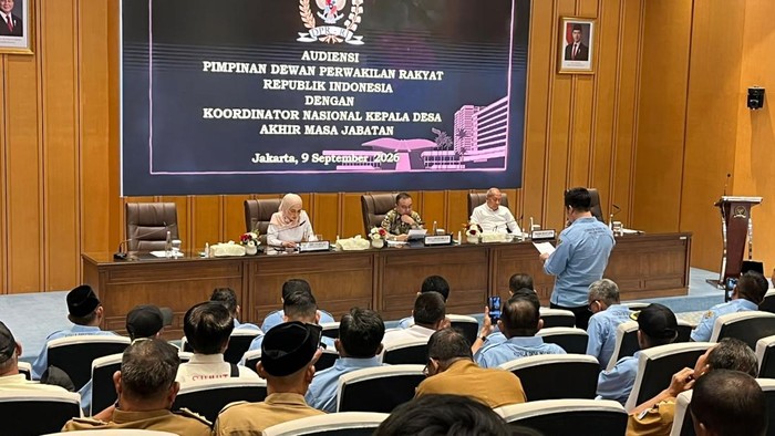DPR Terima Koordinator Kepala Desa AMJ, Serap Aspirasi
