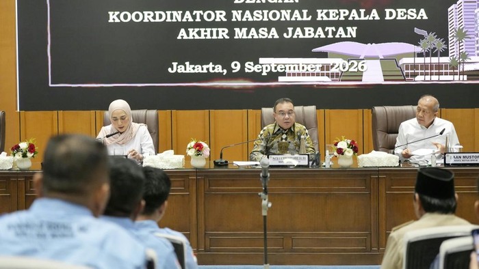 DPR RI menerima aspirasi Kepala Desa AMJ terkait Pilkades 2027.