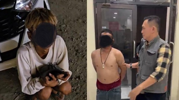 Dua pelaku pungli terhadap sopir truk yang sedang antre BBM di Palembang diamankan polisi