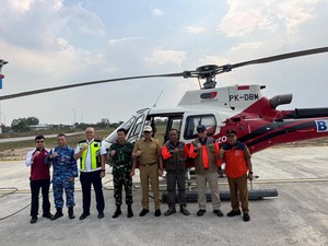 Karhutla Samarinda Meningkat, Heli Water Bombing Dikerahkan ke Bantuas