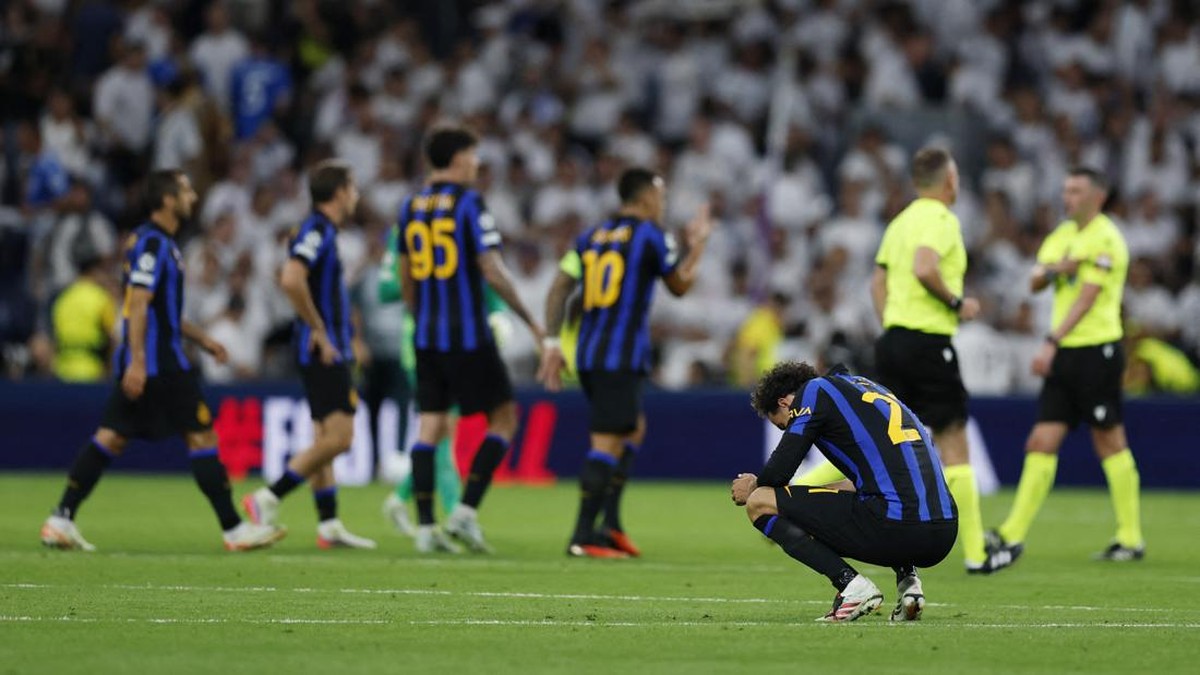 Inter Milan kalah 1-2 dari Real Madrid di matchday 1 Liga Champions (Foto: REUTERS/Violeta Santos Moura)