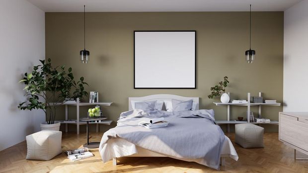 Kamar hijau zaitun. Kamar hijau zaitun.