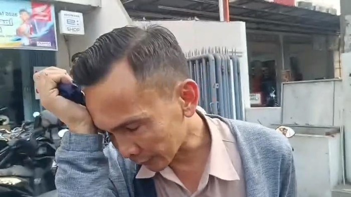 Yusuf (52) pengemudi Alphard yang mengakibatkan laka beruntun di Jalan Menur Pumpungan, Surabaya
