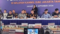 Bea Cukai Tindak 10 Juta Batang Rokok Ilegal yang Rugikan Negara Rp 8 M