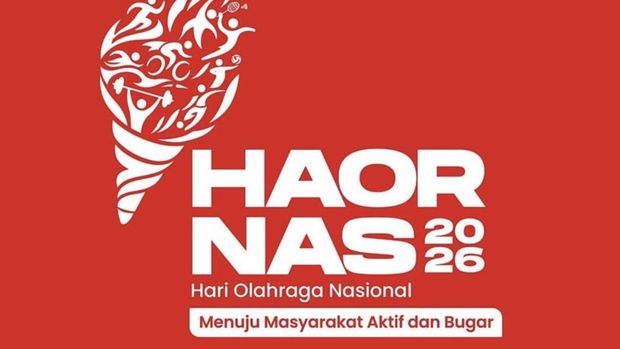 Logo Hari Olahraga Nasional 2026 Logo Hari Olahraga Nasional 2026