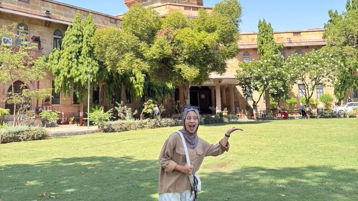 Mei, mahasiswa RI di India.
