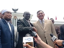 Menhan RI Terima Kunjungan Menhan Sudan, Bahas Peluang Kerja Sama