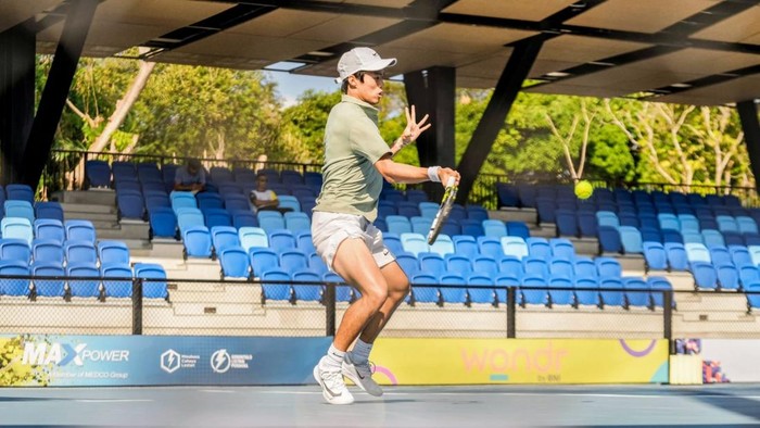 Nathan Barki tembus Babak Kedua Mens World Tennis Championship 2026. 