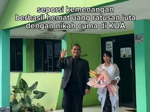 Viral Pasangan Nikah di KUA Demi Hemat Ratusan Juta, Bisa Beli Rumah Cash