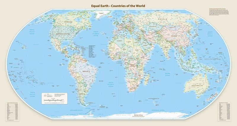 Peta Equal Earth