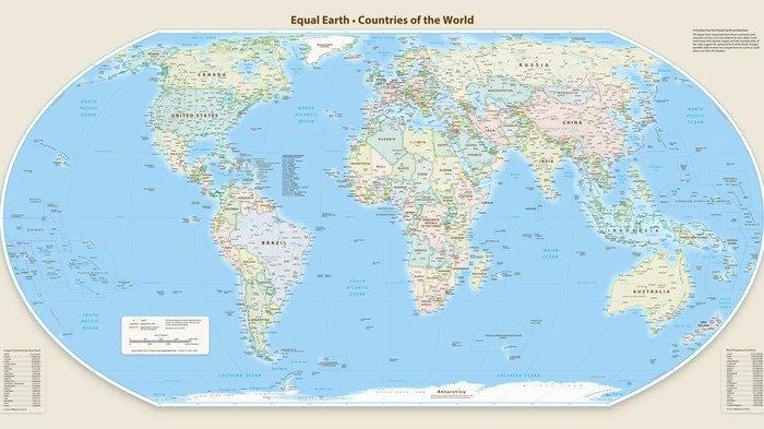 Peta Equal Earth