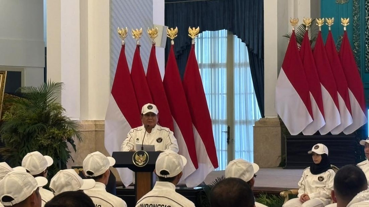 Presiden RI Prabowo Subianto melepas atlet yang akan bertanding di Asian Games 2026 di Aichi-Nagoya, Jepang. Presiden RI Prabowo Subianto melepas atlet yang akan bertanding di Asian Games 2026 di Aichi-Nagoya, Jepang.