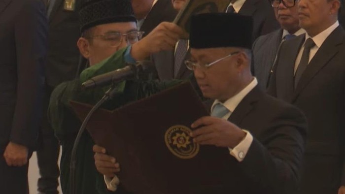 Sarjito dilantik sebagai Kepala Eksekutif Pengawas Bursa Mineral dan Komoditas Strategis (BMKS) Otoritas Jasa Keuangan (OJK)