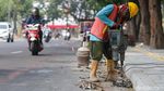 Tingkatkan Kenyamanan Pejalan, Pedestrian di Bintaro Jaksel Ditata