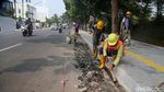 Tingkatkan Kenyamanan Pejalan, Pedestrian di Bintaro Jaksel Ditata