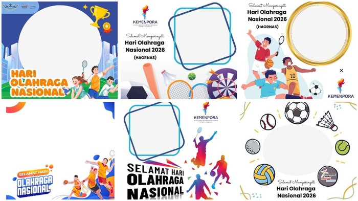 Twibbon Hari Olahraga Nasional 2026