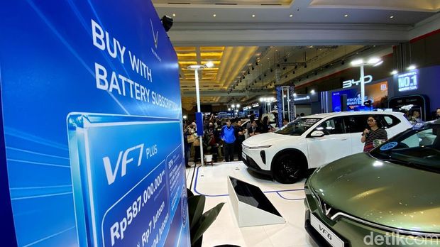 VinFast pamerkan VF3, VF6, hingga VF MPV7 di GIIAS Bandung 2026.