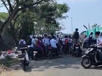 Duel 2 Pelajar SMA di Stadion Manakarra Mamuju Jadi Tontonan