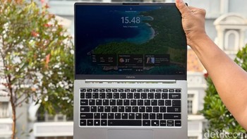 Harga Advan Air Neo adalah sebagai berikut: Advan Air Neo Intel Core 3 304 - Rp 9.999.000 dan Advan Air Neo Intel Core 5 320 - Rp 11.999.000. Foto: Panji Saputro/detikINET