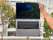 Wujud Advan Air Neo, Laptop Super Tipis dengan Prosesor Baru Intel
