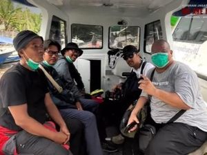 Pencarian Jurnalis-Kru Hilang Diperluas, KN SAR Basudewa Sisir Area Barat Laut
