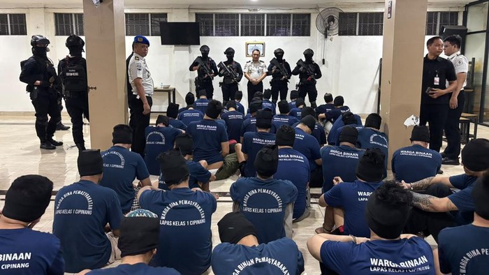 87 Napi High Risk di Jakarta Dipindahkan ke Nusakambangan