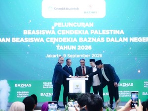 200 Mahasiswa Palestina Bakal Dapat Beasiswa S2 dari BAZNAS dan Kemdiktisaintek