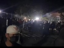 Bentrok SPIDI Vs Massa Ponpes Maros Kembali Pecah, Kapolsek Tertabrak Mobil