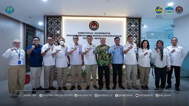 BNN Rapat di Kemenko PMK
