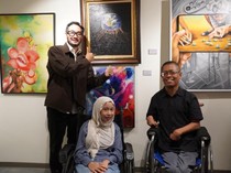 Pameran Sasmita, Bupati Jeje Dorong Regenerasi Seniman di KBB