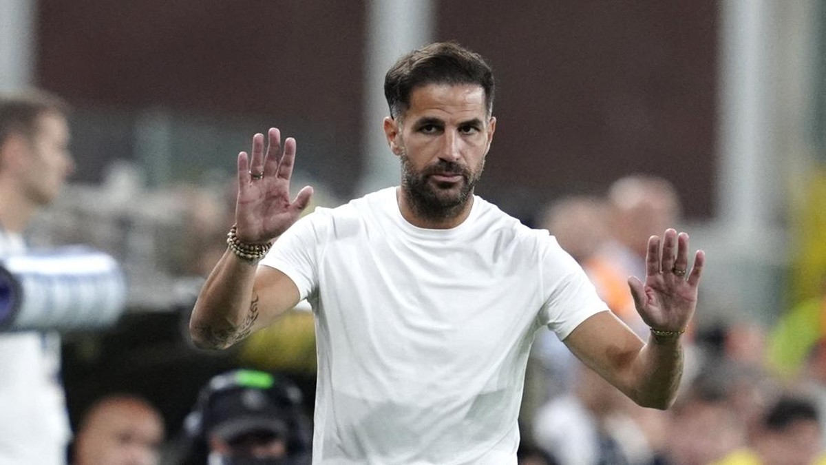 Cesc Fabregas enggan lebay hadapi laga perdana Como di Liga Champions. (REUTERS/MATTEO CIAMBELLI)