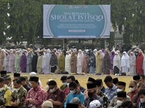 Doa Bersama di Tengah Kekeringan, Warga Lampung Memohon Turunnya Hujan