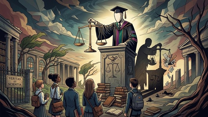 Ilustrasi Ketika Mengajarkan Keadilan, tetapi Lupa Berlaku Adil