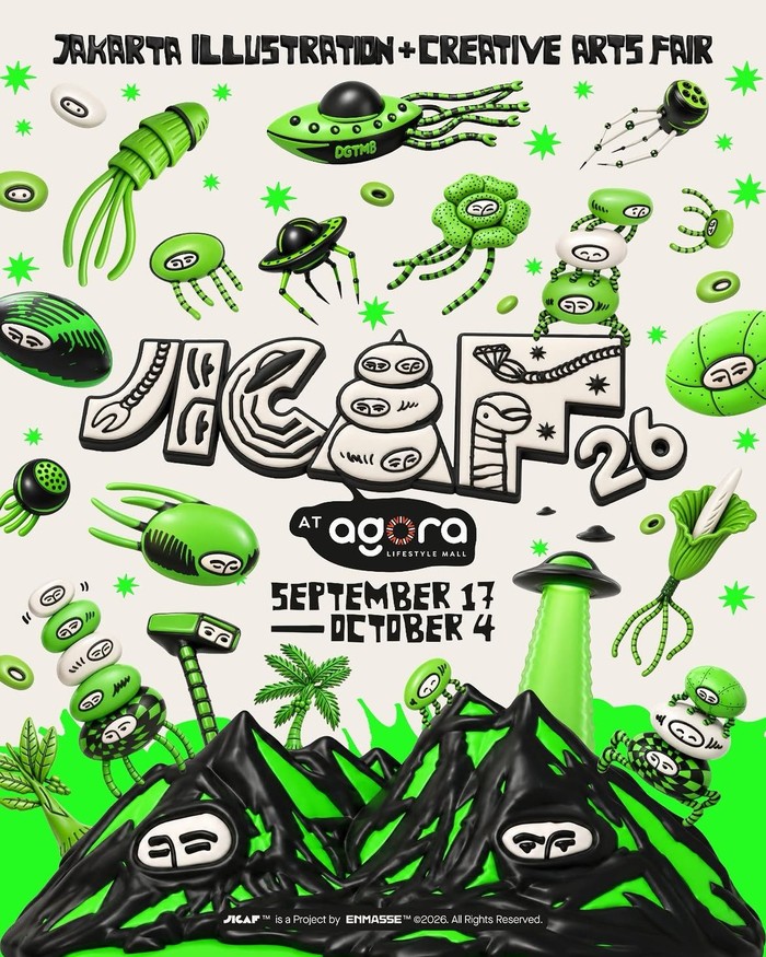 Jakarta Illustratuon and Creative Arts Fair (JICAF) 2026