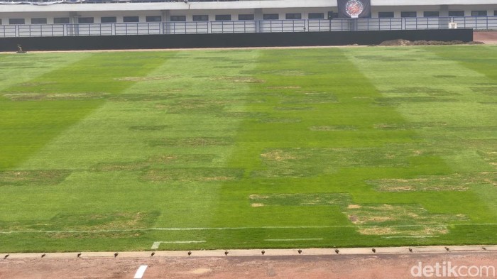 Kondisi rumput Stadion GBLA