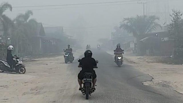 ISPU Kotim Tembus 1.098, Udara Pagi Masuk Kategori Berbahaya