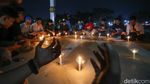 Lilin Menyala, Doa Dipanjatkan untuk Lima Jurnalis Hilang