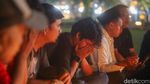 Lilin Menyala, Doa Dipanjatkan untuk Lima Jurnalis Hilang