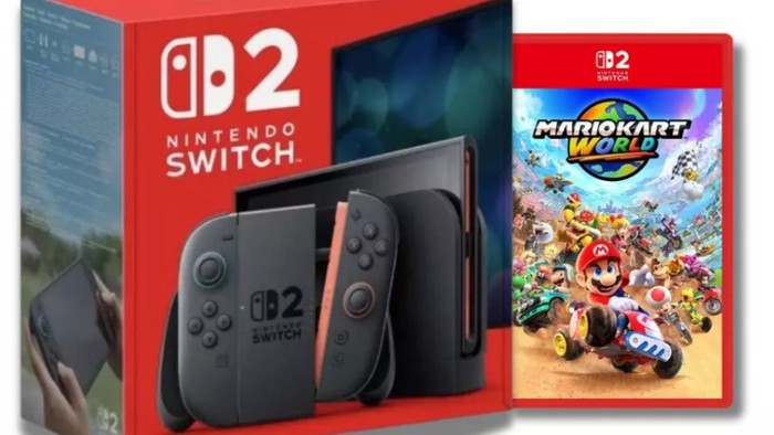 Nintendo Switch 2 Console Bonus Game Mario Kart World