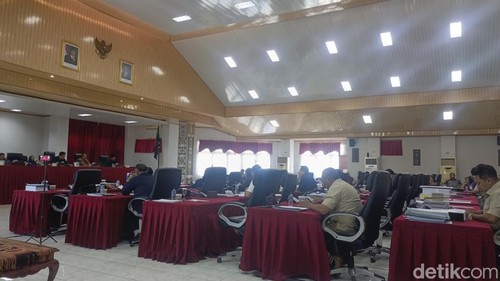 Suasana sidang paripurna di DPRD Kota Kupang, pada Kamis (10/9/2026).