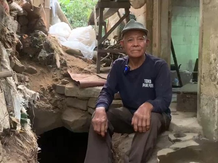 Penemuan gua di samping rumah warga di Desa Andonosari, Kecamatan Tutur, Pasuruan