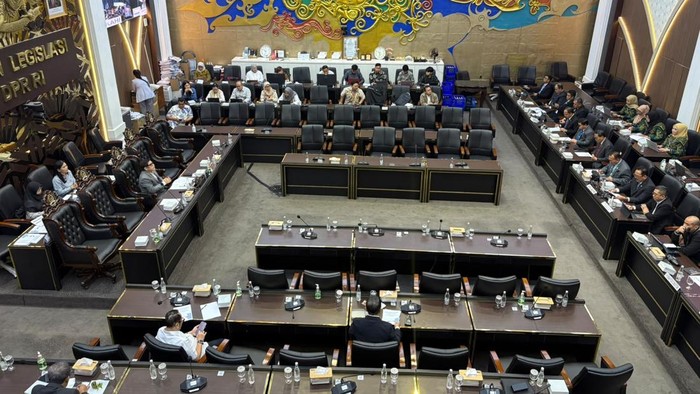 Rapat Baleg DPR membahas RUU Reforma Agraria