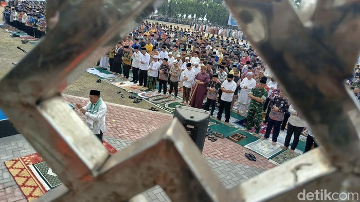 Salat Istisqa digelar Pemprov Lampung.