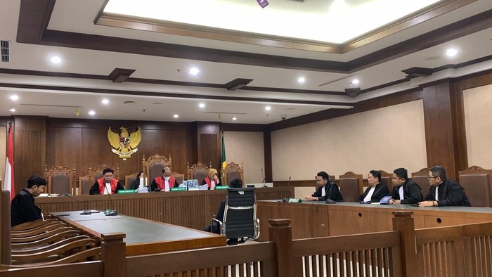 Sidang vonis korupsi TaniHub (Mulia/detik)
