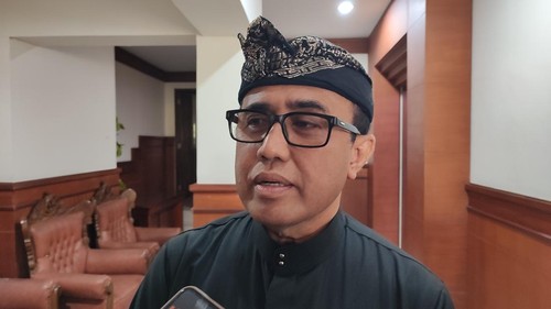 Wali Kota Denpasar, I Gusti Ngurah Jaya Negara, saat ditemui di DPRD Denpasar, Kamis (10/9/2026). (Ahmad Firizqi Irwan/detikBali)