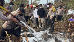 Di Depan Kapolda Kalsel, Gibran Minta Tindak Tegas Pembakar Hutan